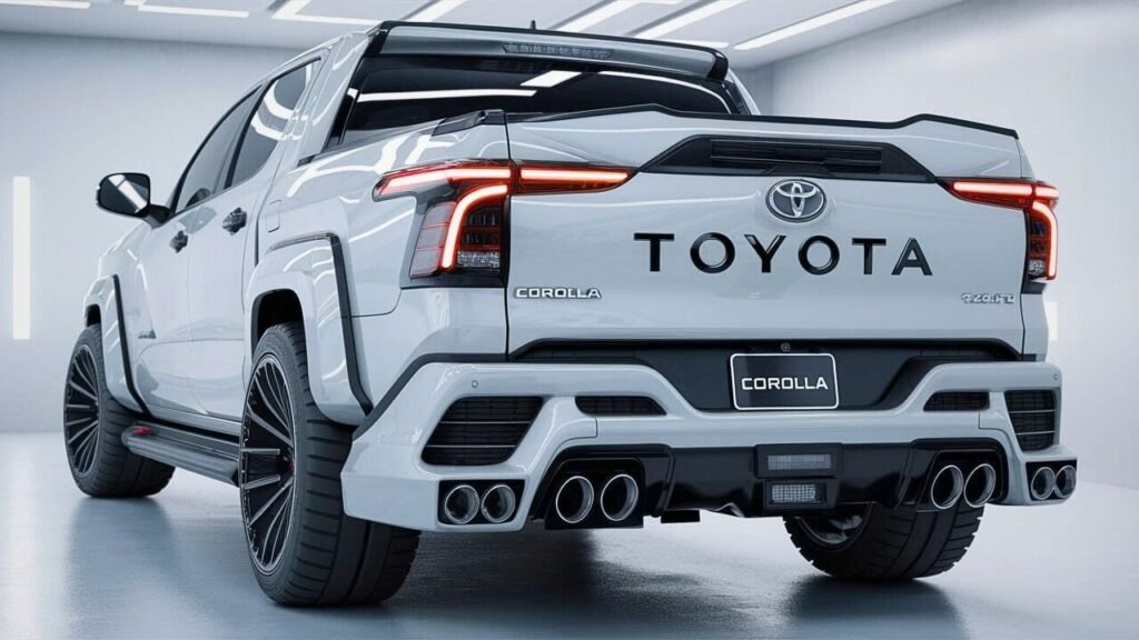 First Look at the 2025 Toyota Corolla Pickup Truck: Compact Size, Big Surprises! Design, Smart Technology, Mileage, & Price